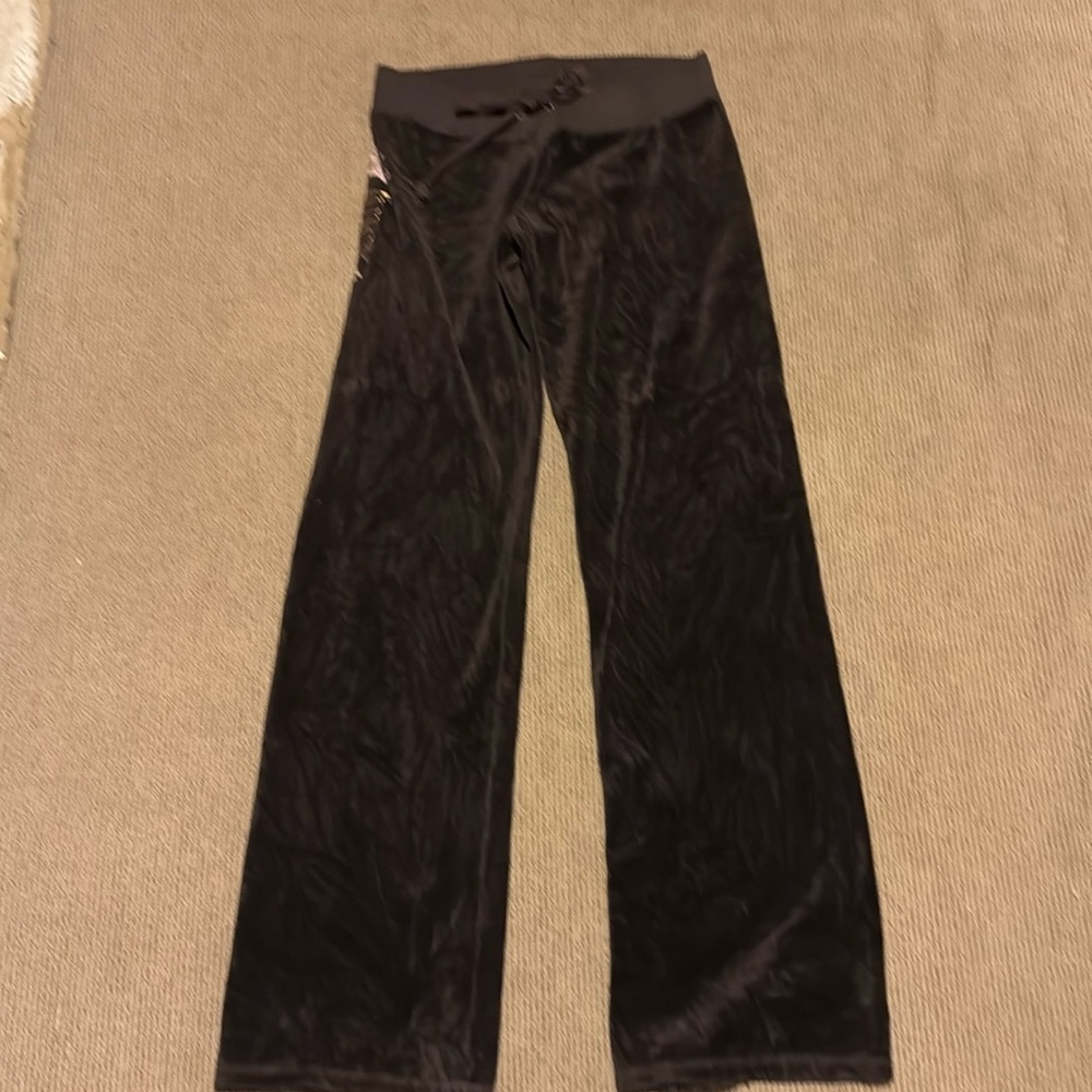 Velour sweat pants